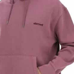 Element Felpa Elelment Con Cappuccio Basic E Logo Ricamato -Lacoste shop 77670f745886cb4268ddacdc6b452d66