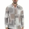 Camicia In Fantasia Bandana Manica Lunga Sseinse Uomo