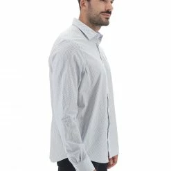 Camicia Manica Lunga Microfantasia Navigare Nvc3202 -Lacoste shop 77f8b078f1360445757fbde95beb34a1
