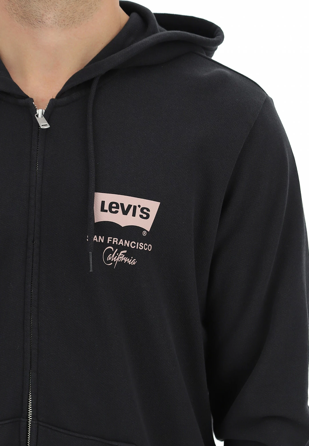 Felpa Full Zip Con Cappuccio Levi's Art. 388200021 6 Felpa Full Zip Con Cappuccio Levi's Art. 388200021 - immagine 4