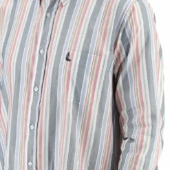 Camicia Righe Contrasto Rotte Mediterranee -Lacoste shop 7978e1889a6c6cd79e2b420cd014b18e