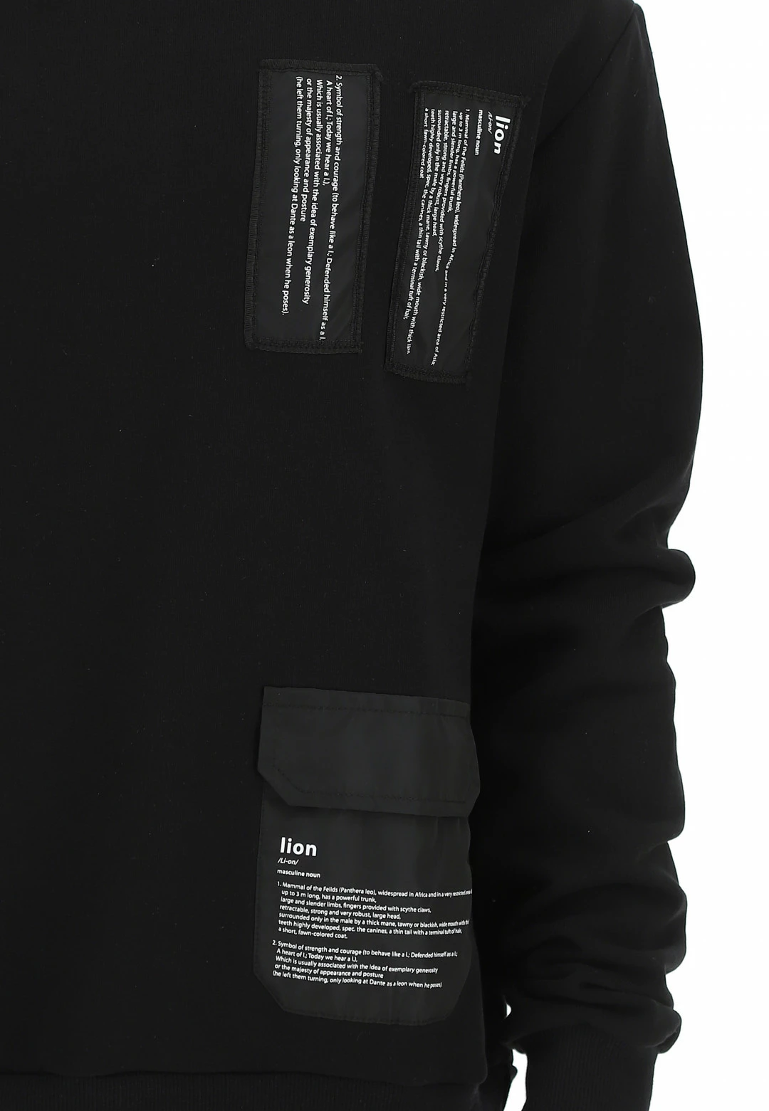 Felpa Girocollo Age Scritte Applicate 7 Felpa Girocollo Age Scritte Applicate - immagine 5