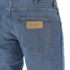 Jeans Uomo Wrangler Mod. Greensboro 803 Stretch Regular Straight -Lacoste shop 7a22828a1a24b133658c1517ebca07a5