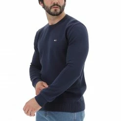 Tommy Hilfiger Jeans Maglioncino Girocollo Tommy Jeans Basic Dm0dm13273 -Lacoste shop 7a8bf643317043454ba02281583e49fe