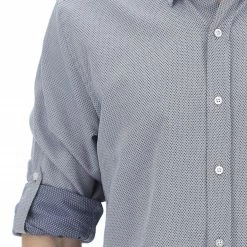 EKS Camicai Uomo èks Botton Up In Tessuto Operato -Lacoste shop 7b7e4a5abd95e68f1eaaa582b83347d2