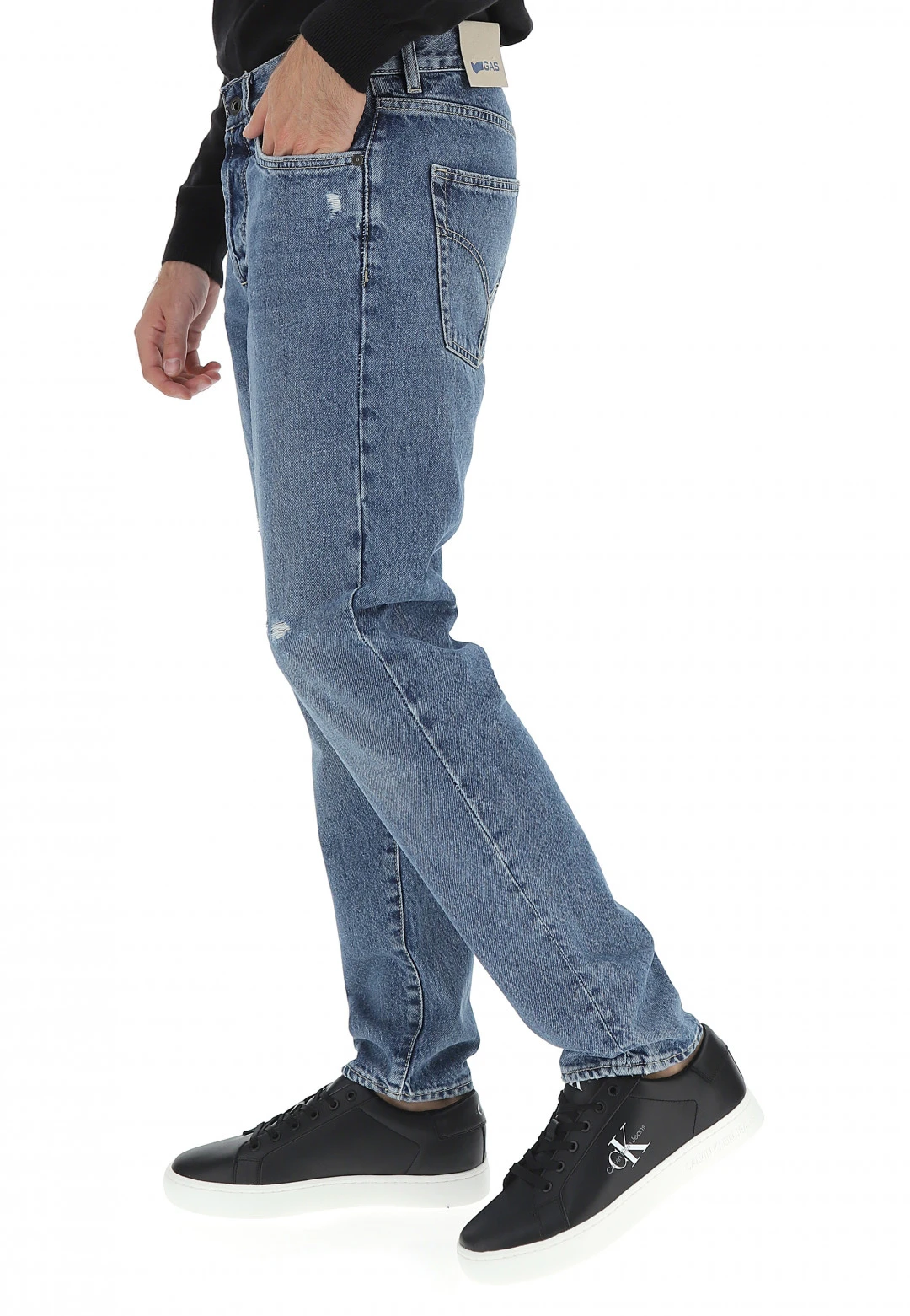 GAS Jeans Jeans 5 Tasche Gas Modello Teo Fit Tapered 4 GAS Jeans Jeans 5 Tasche Gas Modello Teo Fit Tapered - immagine 2