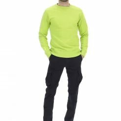 EKS Felpa In Cotone Girocollo Con Dettaglio Fluo èks Uomo -Lacoste shop 7e281afb4efb32b8f05d2026a8acb8da