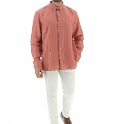 Camicia Timberland Uomo In Lino Con Logo Ricamato Tono Su Tono 25 Camicia Timberland Uomo In Lino Con Logo Ricamato Tono Su Tono -Lacoste shop 7ec2cc7c430fd40123c0b64114b25515