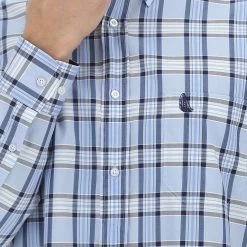 ROTTE MEDITERRANEE Camicia A Quadri Manica Lunga Regular Rotte Medieterranee -Lacoste shop 7f155efa3a3363b7a8f0e29da57c20c4