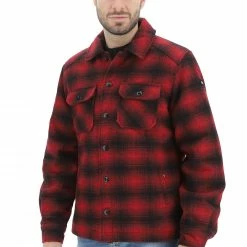 Giacca A Quadri Schott Interno Orsetto -Lacoste shop 7f38d786b7540b0716c8e1d20ed73f92