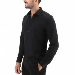 Camicia Olymp Super Elasticizzata Slim Tinta Unita -Lacoste shop 7f50c171c8bf708eeb3e6173595bca77