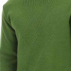 Maglione Girocollo Age Con Rombo Intrecciato Frontale Made In Italy -Lacoste shop 80268e934984f6a14adfab15f27f607d