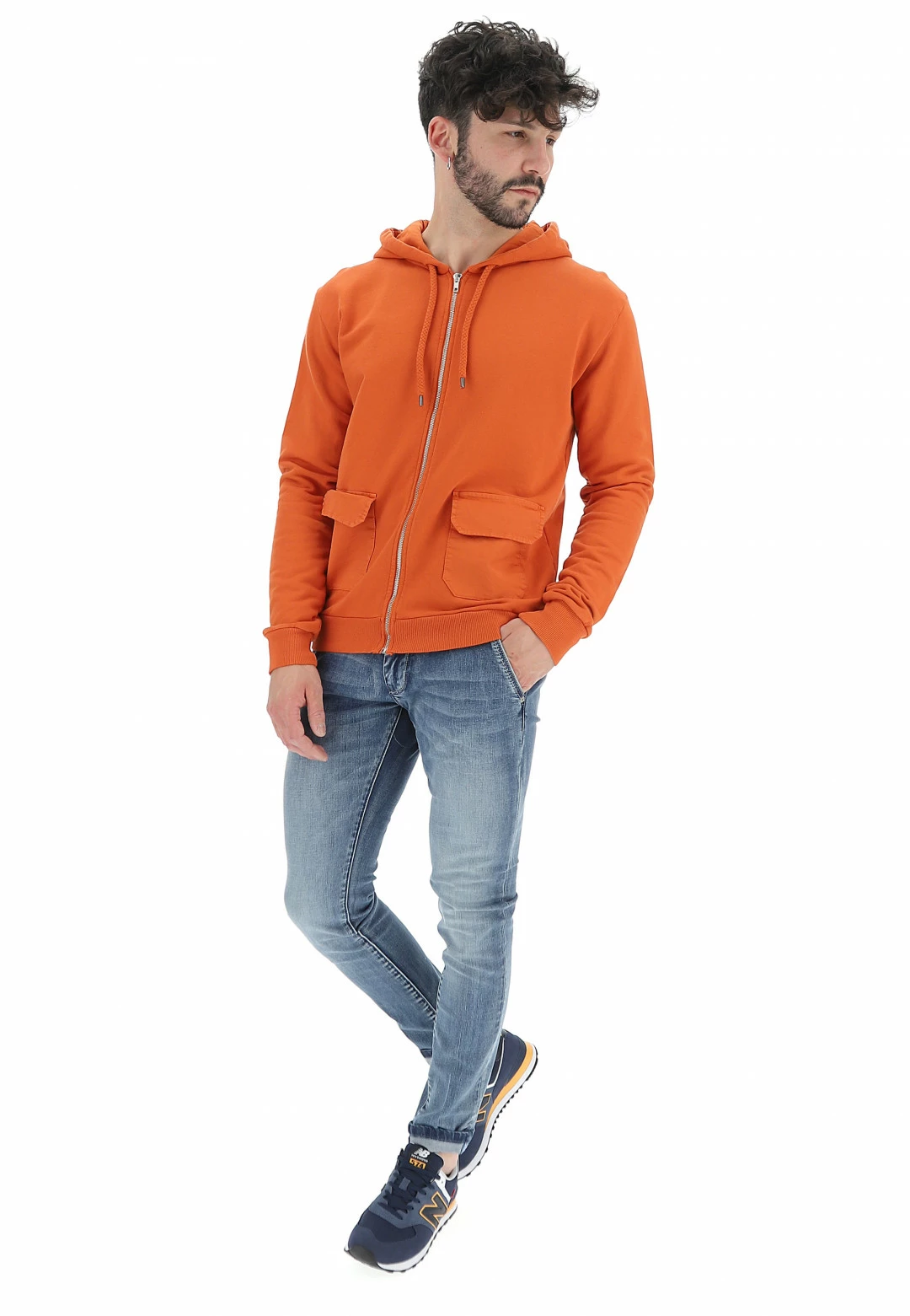Age Felpa Full Zip Cappuccio Con Tasconi 12 Age Felpa Full Zip Cappuccio Con Tasconi - immagine 10