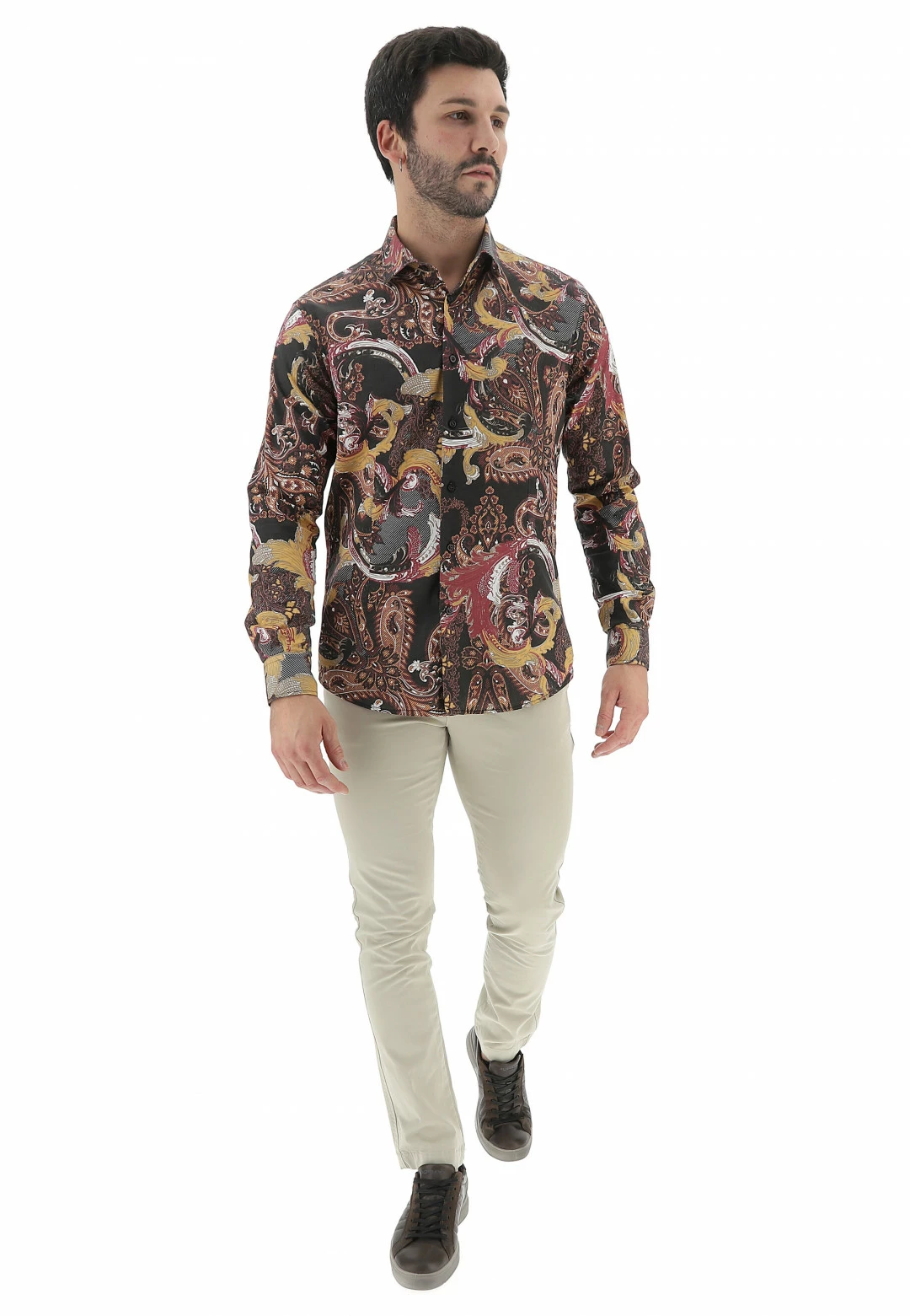 Camicia Strech Eks Con Fanstasia Made In Italy 11 Camicia Strech Eks Con Fanstasia Made In Italy - immagine 9