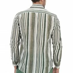 Camicia A Righe In Cotone Sseinse Uomo -Lacoste shop 82d04799081f301d1b7d6105b5f46d7e
