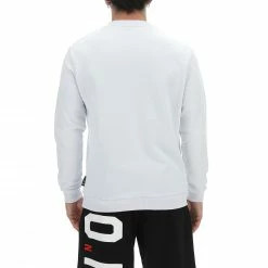 Felpa Girocollo Icon Uomo In Cotone Con Logo Grande Stampato -Lacoste shop 8302429bed44a8ea108851d75b862184