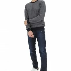 Key Jey Girocollo Bicolor Effetto Operato Keyjey Uomo -Lacoste shop 83130a2dcb622b8f788e1ecd5c6bd086