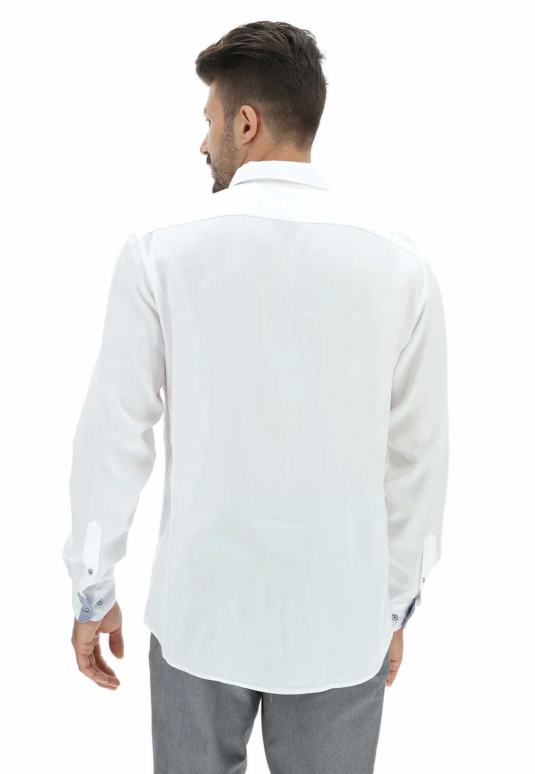 ROTTE MEDITERRANEE Camicia Tencel Rotte Di Mare Art.francotence 9 ROTTE MEDITERRANEE Camicia Tencel Rotte Di Mare Art.francotence - immagine 7