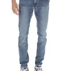Key Jey Jeans Impunturato Keyjey Uomo Elasticizzato Slim Fit