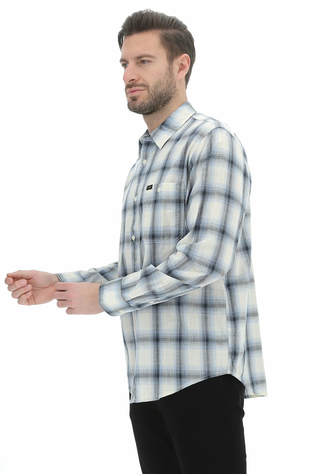 Camicia Uomo Lee In Cotone A Quadri Regular Fit 4 Camicia Uomo Lee In Cotone A Quadri Regular Fit - immagine 2