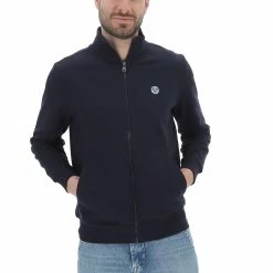 Felpa Con Collo A Fascia North Sails Basic Full Zip Uomo