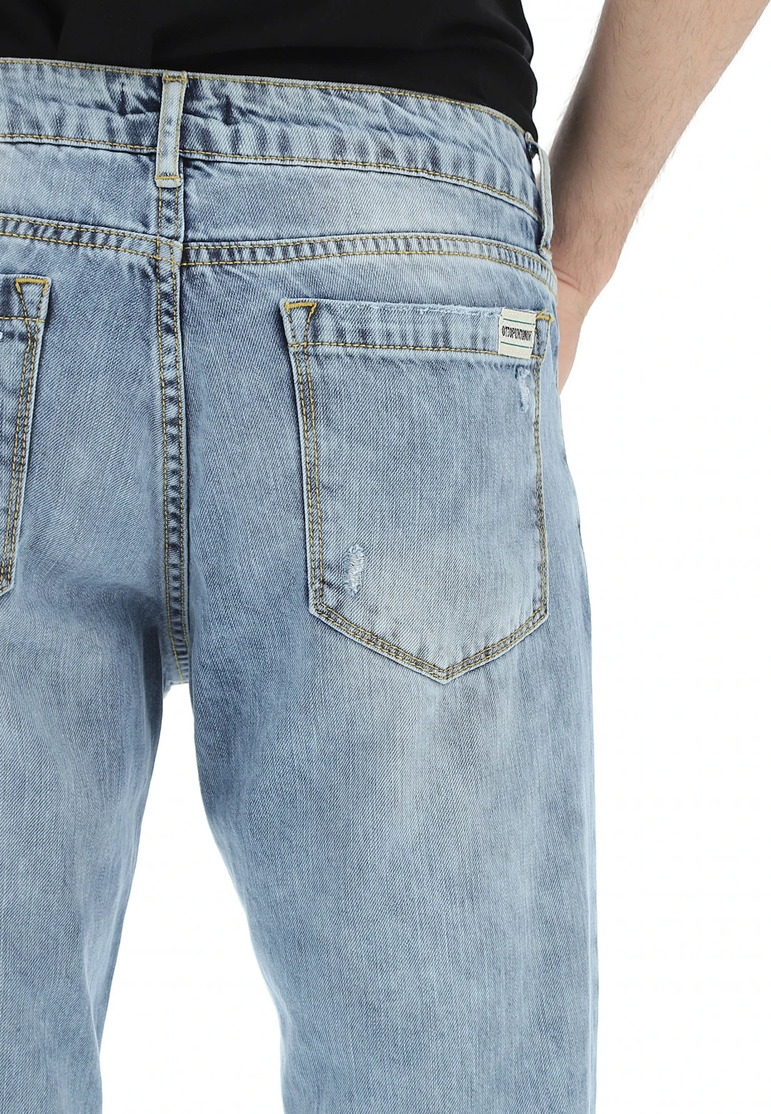 8.9 OTTOPUNTONOVE Jeans Regular Marmorizzato 8.9 6 8.9 OTTOPUNTONOVE Jeans Regular Marmorizzato 8.9 - immagine 4