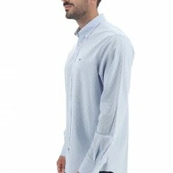 Camicia Uomo Tommy Hilfiger In Microfantasia A Contrasto Regular Fit -Lacoste shop 87ebd37b1b9a1555b4f7c511213c5841