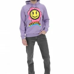 Felpa Con Cappuccio Whatever Con Maxi Stampa Frontale E Logo -Lacoste shop 89bcc3a694dd29ac001d03466c694667