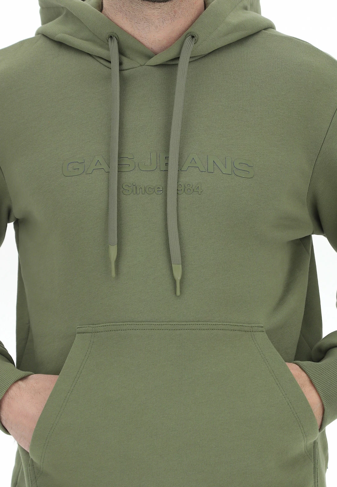 GAS Jeans Felpa Con Cappuccio Gas Sven Pouch 7 GAS Jeans Felpa Con Cappuccio Gas Sven Pouch - immagine 5