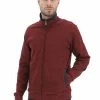 Felpa Full Zip Con Collo A Fascia Fratelli Campagnolo