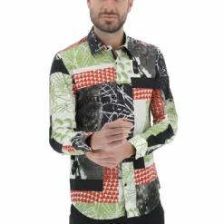 Camicia In Cotone Fantasia Tupertu Uomo -Lacoste shop 8e463dc3323a19154e979935f4ac2d7a