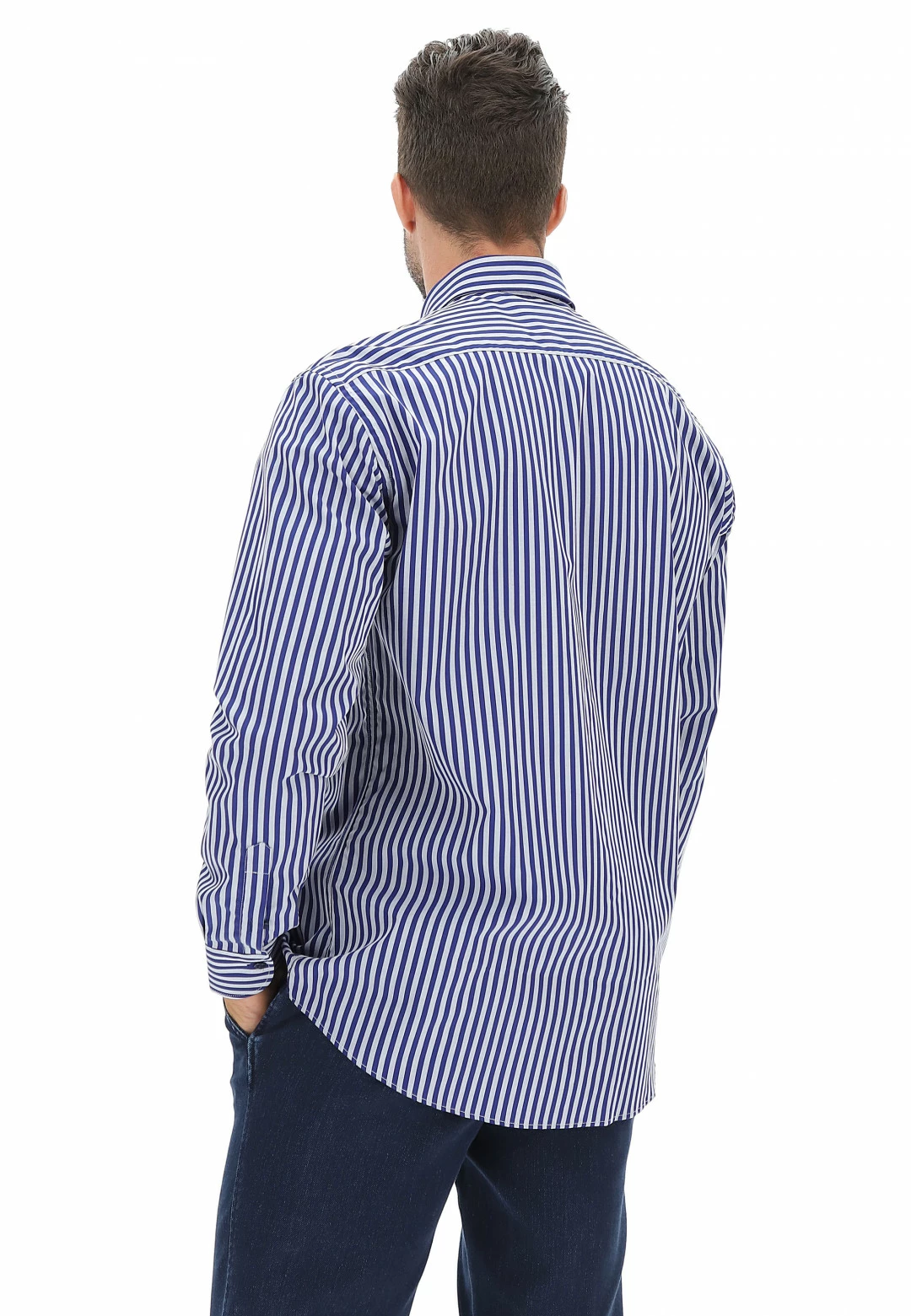 Camicia Rotte Mediterranee Righe Bicolore R2103 5 Camicia Rotte Mediterranee Righe Bicolore R2103 - immagine 3