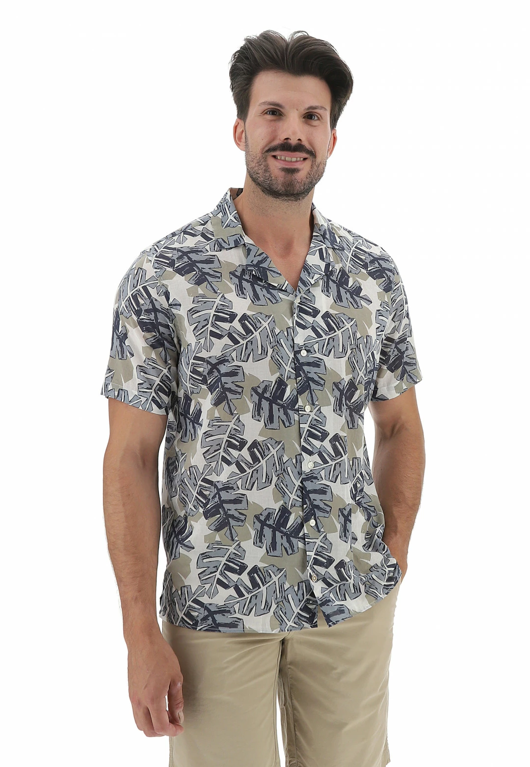 Camicia Bowling Tupertu In Fantasia All Over 3 Camicia Bowling Tupertu In Fantasia All Over