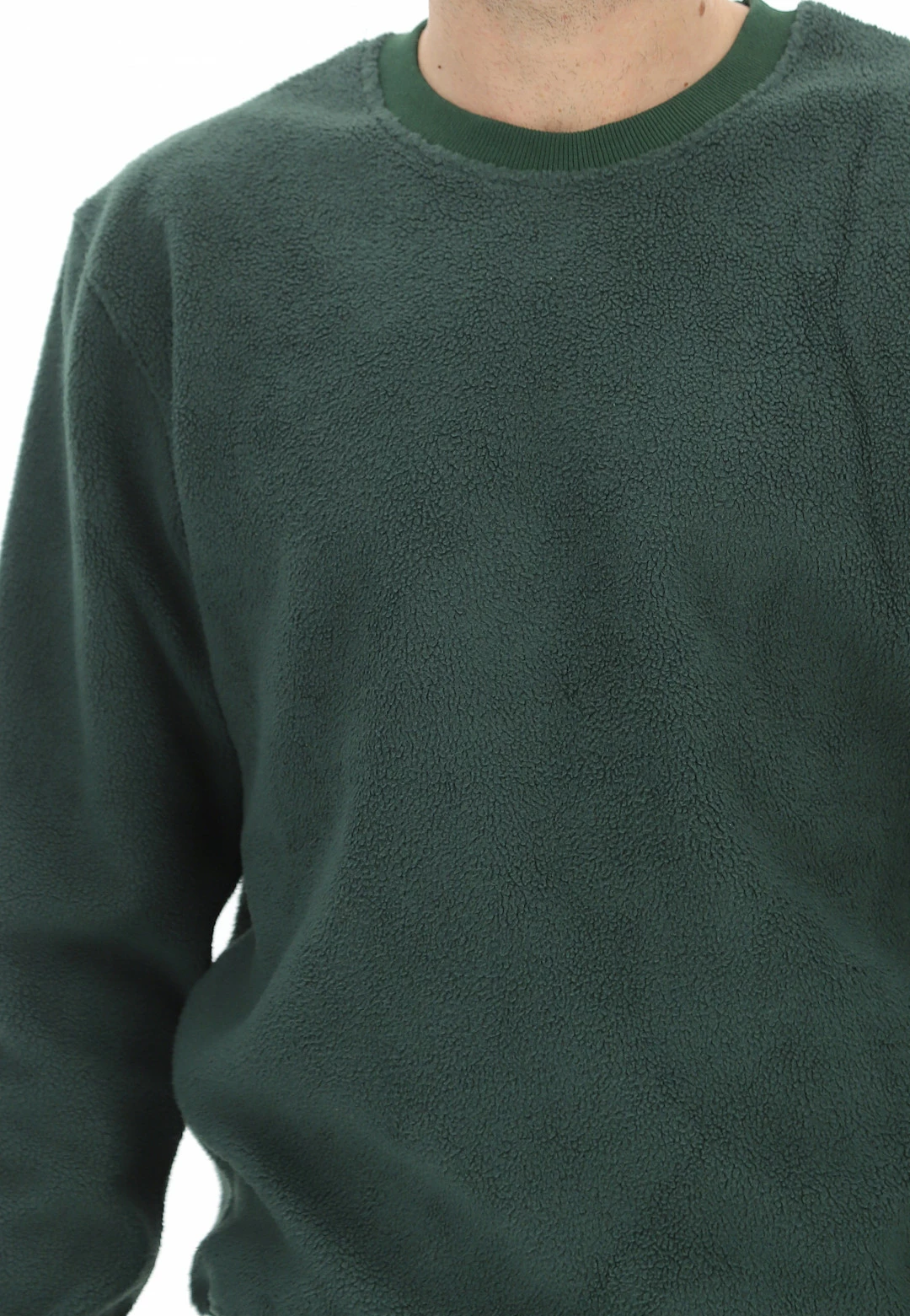 Felpa Girocollo Gianni Lupo Effetto Orsetto 6 Felpa Girocollo Gianni Lupo Effetto Orsetto - immagine 4