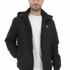Calvin Klein Jeans Bomber Con Cappuccio Calvin Klein Jenas Uomo Full Zip Con Logo Piccolo Sul Petto
