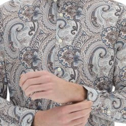 Over-D Camicia Over/d Con Scollo Alla Coreana In Fantasia All Over -Lacoste shop 8faa0140182b3deebfa9108734c2d5cd