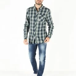 Blend Camicia Flanella Leggeta A Quadri -Lacoste shop 903d060dd3824d7f54d9083cc2f17ba5