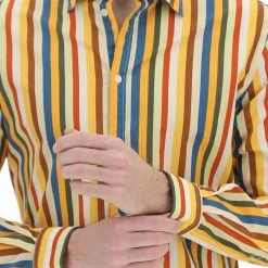 Gaudi Camicia Gaudì In Fantasia Righe Colorate 9 Gaudi Camicia Gaudì In Fantasia Righe Colorate -Lacoste shop 90b631bff2b8763e7be51543d7e952f4