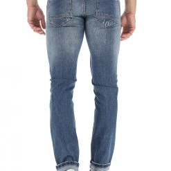 Key Jey Jeans Keyjey Slim Con Rotture Uomo -Lacoste shop 90f5dae16c562ce9c11d8f0f37cef7fa