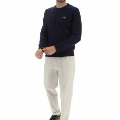 Maglione Girocollo Misto Lana Lacoste Uomo -Lacoste shop 921d67a2da748de783f8d627e6df6962