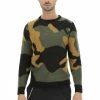 EKS Girocollo èks Camouflage Misto Lana -Lacoste shop 929342a1d8a1e88e1b145ae9e3a84755