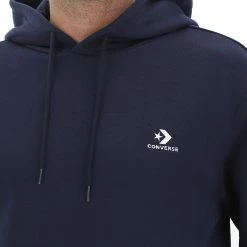 Felpa Con Cappuccio Converse 10024509 Con Tasca A Marsupio -Lacoste shop 93d23e9d55ffc13cdbf6086290b6c7bf