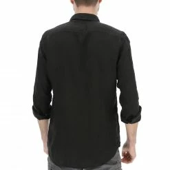 8.9 OTTOPUNTONOVE Camicia Manica Lunga Lino Tinta Unita -Lacoste shop 948ef217c489a76844aa415a98c49b45