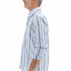 Camicia Righe Contrasto Rotte Mediterranee -Lacoste shop 94f656f7b5c39c3c88158b15e2fc960d