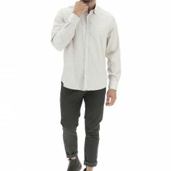 Camicia Fashion Eks Slim Fit Con Fantasia Trattinata -Lacoste shop 9503cd38f6dabd579e70558ef540ac1c