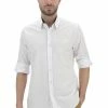 EKS Camicia Uomo èks Regular Fit In Tessuto Operato -Lacoste shop 951fc9b37552138fab101f9ba4e11f5d
