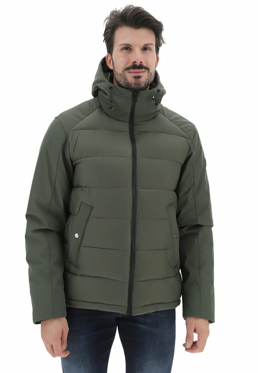 Giubbotto Corto Con Cappuccio Mixture Uomo 3 Giubbotto Corto Con Cappuccio Mixture Uomo