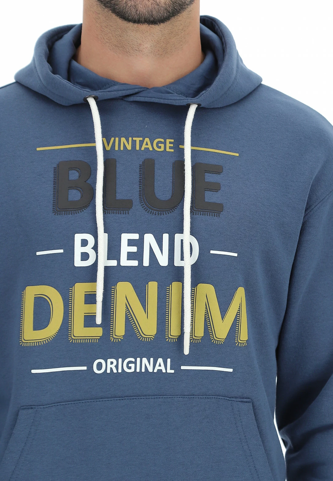 Felpa Con Cappuccio Blend Stampa Scritta 6 Felpa Con Cappuccio Blend Stampa Scritta - immagine 4