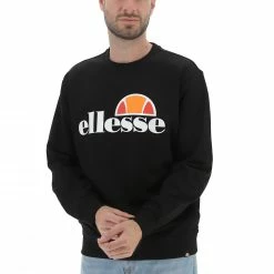 Felpa Girocollo Uomo Ellesse Con Logo Grande -Lacoste shop 97e71b84574f34b56c6c0f3901cf3aa7
