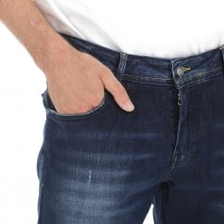 8.9 OTTOPUNTONOVE Jeans Uomo 8.9 Elasticizzato Con Micro Rotture Made In Italy -Lacoste shop 9878955c4b72fa033d8a82a5447e2b6f